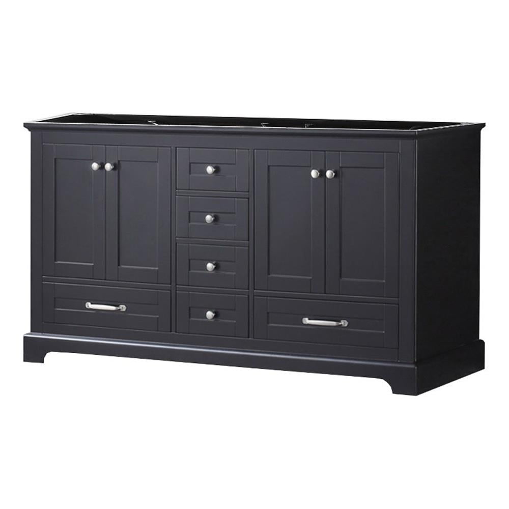 Dukes 60" Espresso Double Freestanding Bath Vanity