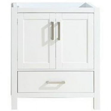 Lexora Home Jacques 30" Vanity Cabinet in White