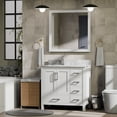 thumbnail image 1 of Lexora Home Jacques 36" Single Vanity with Mirror in White, 1 of 9