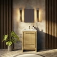 thumbnail image 1 of Lexora Home Lafarre 24" Single Quartz Top Bathroom Vanity in Rustic Acacia, 1 of 8
