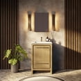 thumbnail image 1 of Lexora Home Lafarre 24" Single Quartz Top Bathroom Vanity with Gun Metal Faucet, 1 of 8