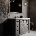 thumbnail image 1 of Lexora Home Marsyas 48" Quartz Top Single Vanity with Sink in Ash Gray, 1 of 9