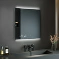 thumbnail image 1 of Lexora LS4832LEDMC 32 x 48 in. Savera LED Medicine Cabinet with Defogger, Black, 1 of 6