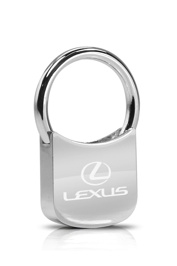 Lexus Chrome Plated Metal Pull Key Chain