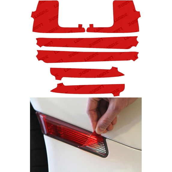 Lexus ES (2019+ ) Red Reverse & Rear Marker Covers