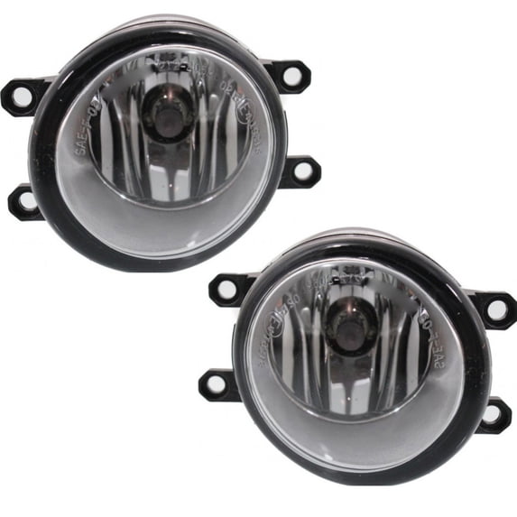 For Lexus HS250h 2010 2011 2012 Fog Light Assembly Driver and Passenger Side | Pair | CAPA Certified | Replacement For SC2592100, SC2592100C, SC2593100, SC2593100C | 615343189321, 812200D041