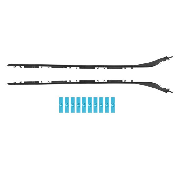 Lexus IS250/IS350/IS F Windshield Moulding Kit (2006-2013) - 75551-53020, 75552-53020, 75545-53011 - Left & Right Side Trim with Clips - Exterior Accessory