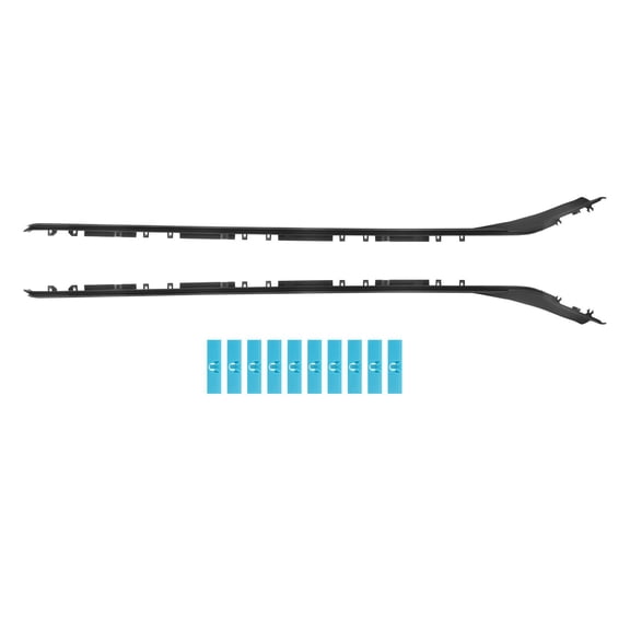 Lexus IS250/IS350/IS F Windshield Moulding Kit (2006-2013) - 75551-53020, 75552-53020, 75545-53011 - Left & Right Side Trim with Clips - Exterior Accessory