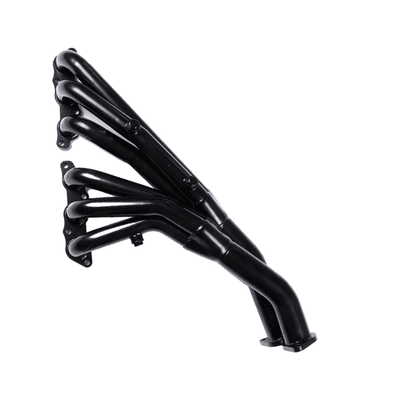 Lexus IS300 2001-2005 Exhaust Header Manifold - 3.0L Stainless Steel, Black Racing Exhaust System, MT001230, 3-Bolt, Full-Length