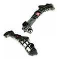 thumbnail image 1 of For Lexus NX200t 2015 2016 2017 Bumper Cover Retainer Driver and Passenger Side | Pair | Front | Upper | CAPA | LX1032113, LX1033113 | 5253678010, 5253578010, 1 of 5