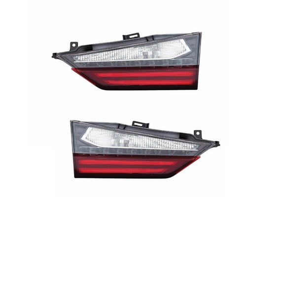 For Lexus RX 2016 17 18 2019 Tail Light Assembly Driver and Passenger Side | Pair | Inner | CAPA Certified | Standard | LX2802134, LX2803134 | 815900E090, 815800E090