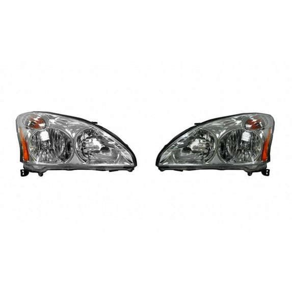 For Lexus RX330 2004 2005 2006 Headlight Driver and Passenger Side | Pair | Combination Type | LX2502123, LX2503123 | 8117048200, 8113000000