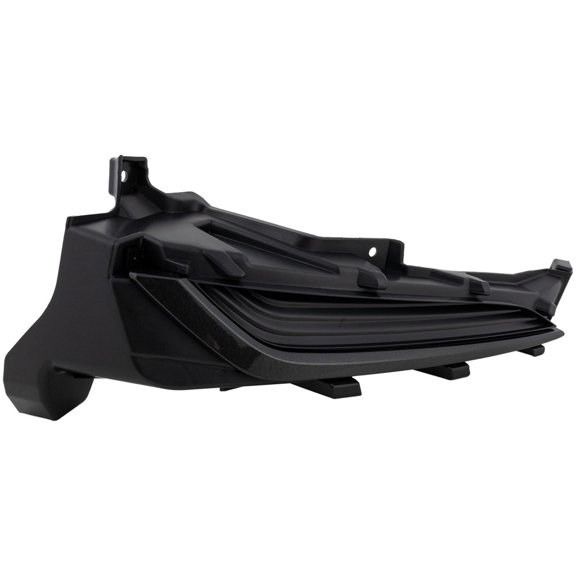 For Lexus RX350/RX350L 2021 2022 Fog Light Cover Passenger Side | Front | With F-Sport | Made of Plastic | Textured Black & Includes Bright Gray Molding | LX1039147 | 191275839935, 520300E160