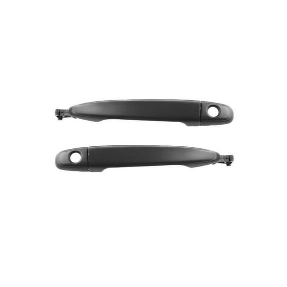 For Lexus RX400h 2006 2007 Exterior Door Handle Driver & Passenger Side | Pair | Rear | Outer | Primed | Replacement For TO1520130 | 6921128070C1, 692270E020C0