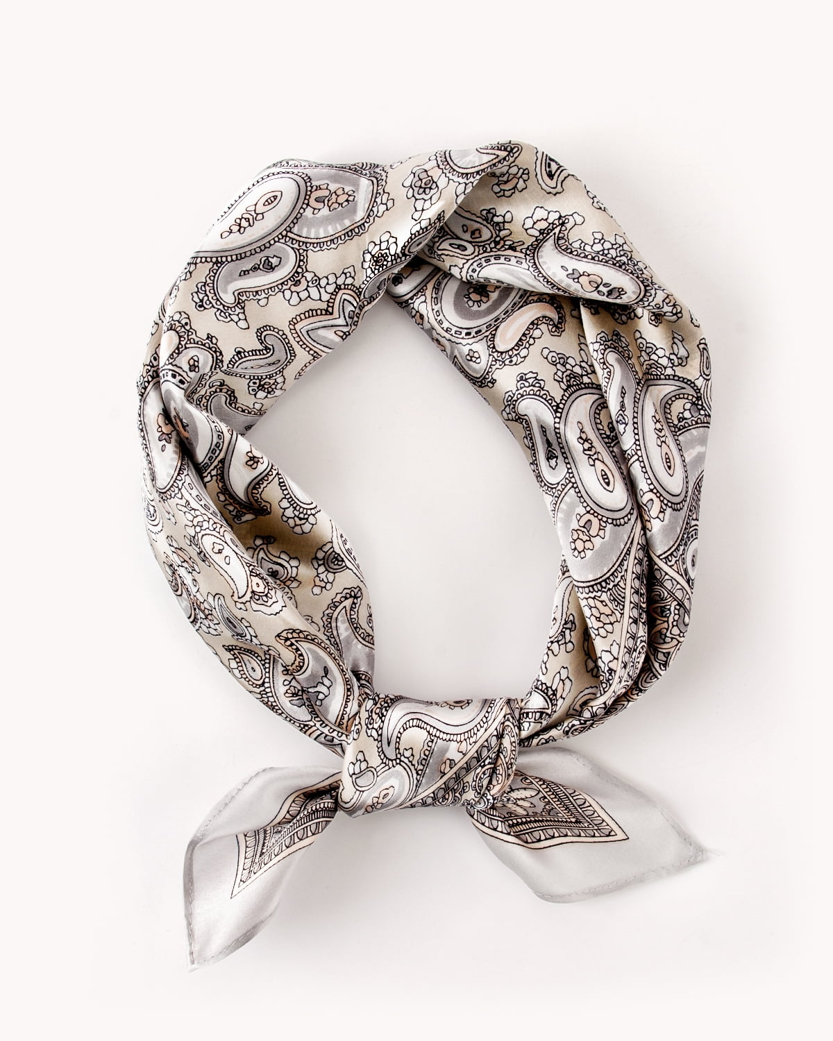 Lexvss 100 Pure Mulberry Silk Square Scarf 21" x 21" Women Headscarve