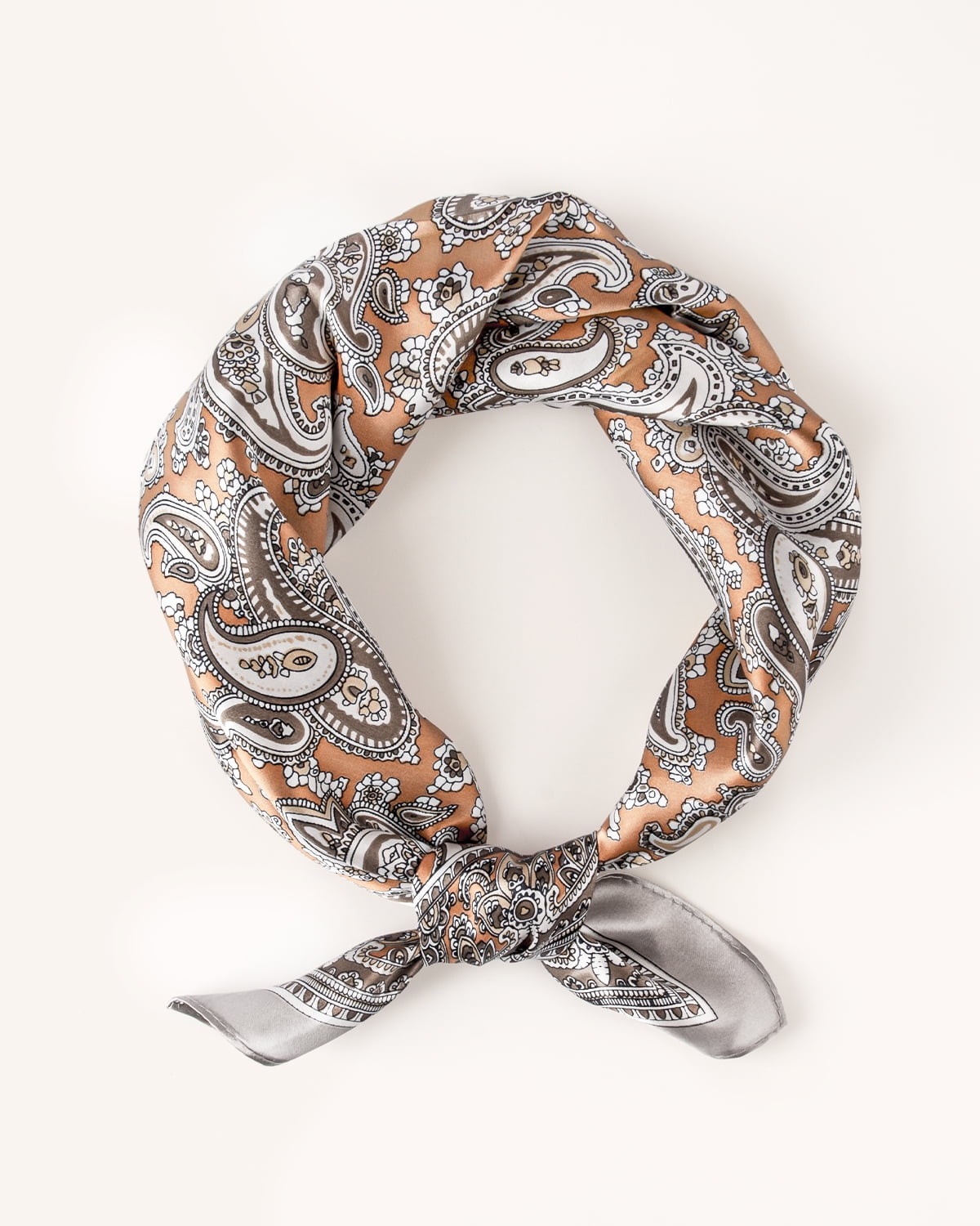 Lexvss 100 Pure Mulberry Silk Square Scarf 21" x 21" Women Headscarve