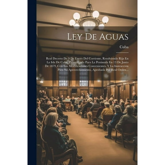Ley De Aguas: Real Decreto De 9 De Enero Del Corriente, Resolviendo Rija En La Isla De Cuba, Promulgada Para La Pennsula En 13 De Junio De 1879, Con Las Modificaciones Convenientes, Y La Instruccin