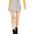 thumbnail image 1 of LEYDEN $69 Womens New 1741 Ivory Tweed  Skirt L B+B, 1 of 2