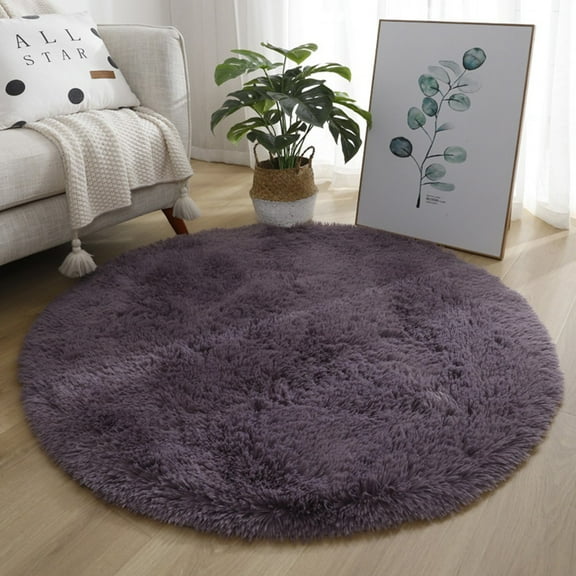 Leye Anti-Slip Fluffy Rugs Large Shaggy Rug Super Soft Mat Living Room Bedroom Carpet