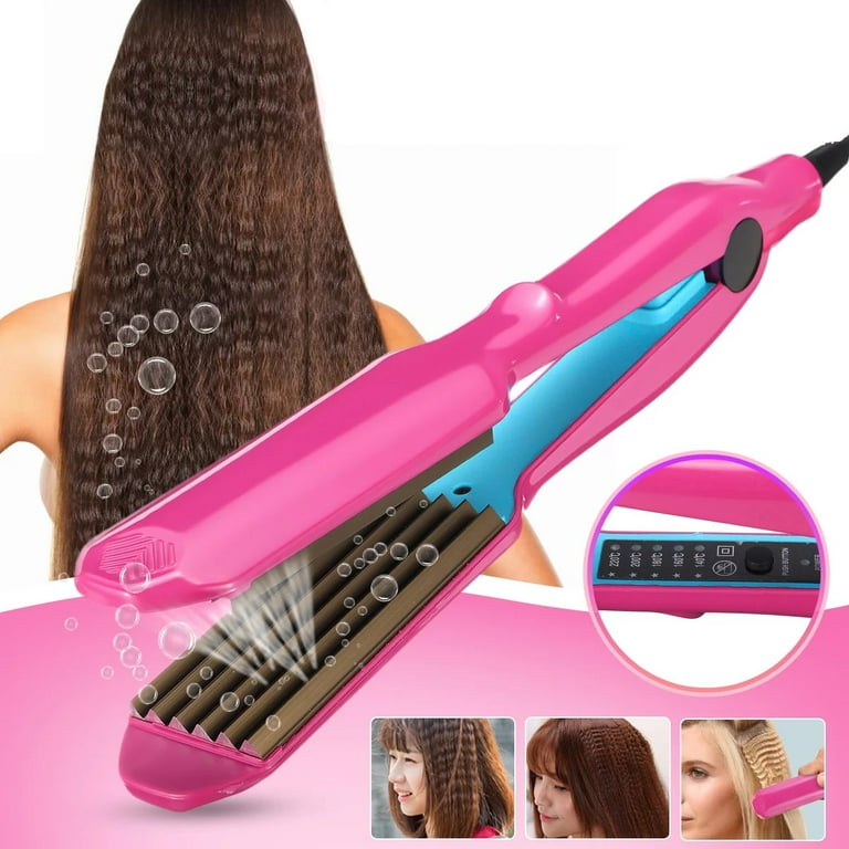 Leyeet Hair Crimper for Women with Crimper Hair Iron with 5 Heat