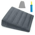 Leyeet Inflatable Wedge Pillow, Portable Travel Wedge Pillow, Fast
