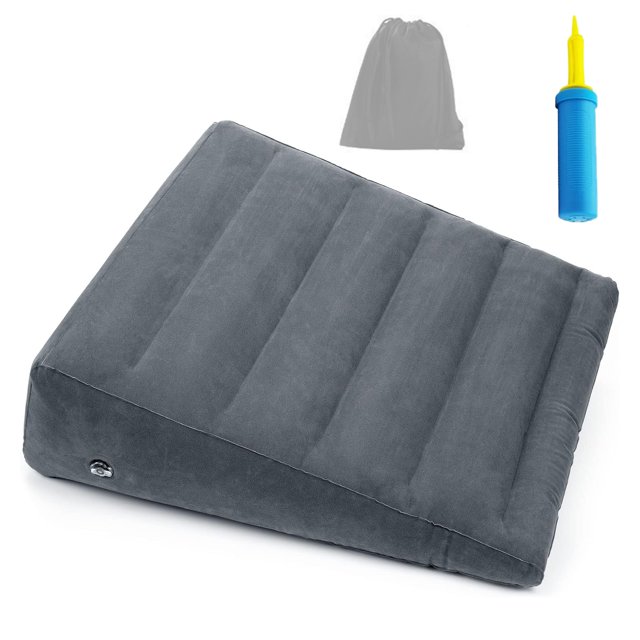 Leyeet Inflatable Wedge Pillow, Portable Travel Wedge Pillow, Fast