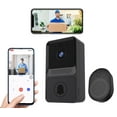 thumbnail image 1 of Leyeet Smart Wireless Video Doorbell Camera 2 Way Audio Cloud Storage 480P WiFi Remote Video Doorbell, 1 of 7