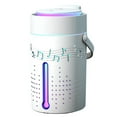thumbnail image 1 of Leyfeng 1000mL Mist Humidifier Diffuser with Bluetooth Speaker Colorful Light Quiet Humidifier Essential Oil Diffuser Auto Shut-off Top Fill Humidifier for Bedroom USB Powered Home Humidifier, 1 of 8