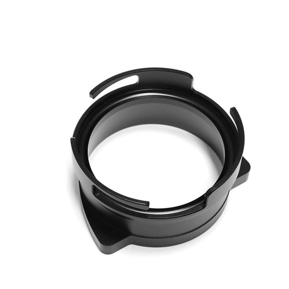 Leyfeng 54mm Hands Free Coffee Powders Dosing Funnel Household Aluminium Alloy Coffee Powders Dosing Funnel Anti-fly Reusable Practical Accessory Suitable for Breville 54mm Portafilters