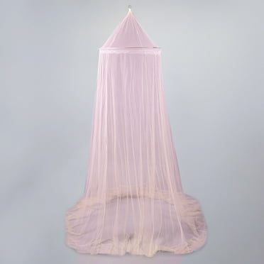 Leyfeng Bed Canopy, Universal Bed Canopy Dome Mosquito Mesh Net Hanging for Single to King Size Hammocks Cribs Outdoor Indoor