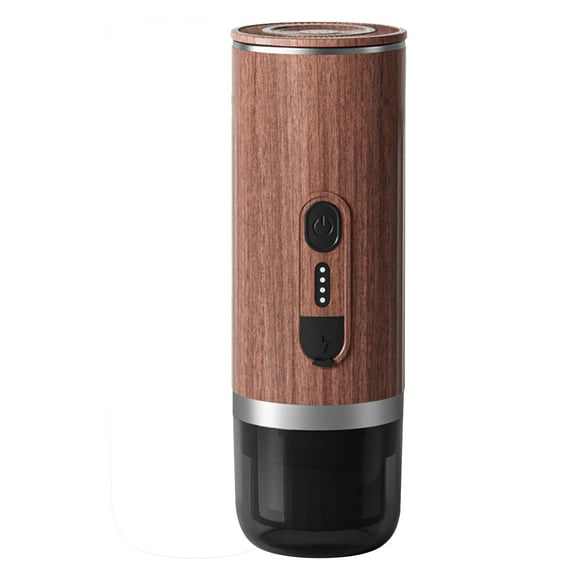 Leyfeng Coffee Machine, Portable Electric Espresso Coffee Machine, Cordless Heating 3Oz Single Serve Mini Coffee with 3-In-1 Coffee Powder/N Capsule/Dg Capsulee Bin, 92℃ Smart Brew, 7500Mah Battery