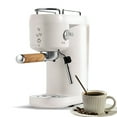 thumbnail image 1 of Leyfeng Electric Coffee Machine, Automatic Milk Frothing System, 1400W 20Bar Mini Coffee Maker with Portafilter, Single and Double Serve Filter Basket, Smart Brew for Latte Espresso Cappuccino, 1 of 9