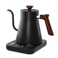 thumbnail image 1 of Leyfeng Electric Gooseneck Kettle 1200W Powerful and Fast Water Boiler Stainless Steel Inner NTC Temperature Control LCD Display Auto Shut Off 0.9L Pour Over Coffee and Tea Kettle, 1 of 8