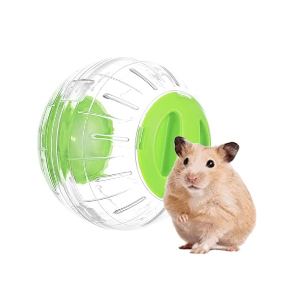 Leyfeng Pet Toys, Hamster Exercise Ball, Small Animal Hamster Toy Running Exercise Jogging Wheel, Hamster Activity Clear Ball, Suitable for Small Mice