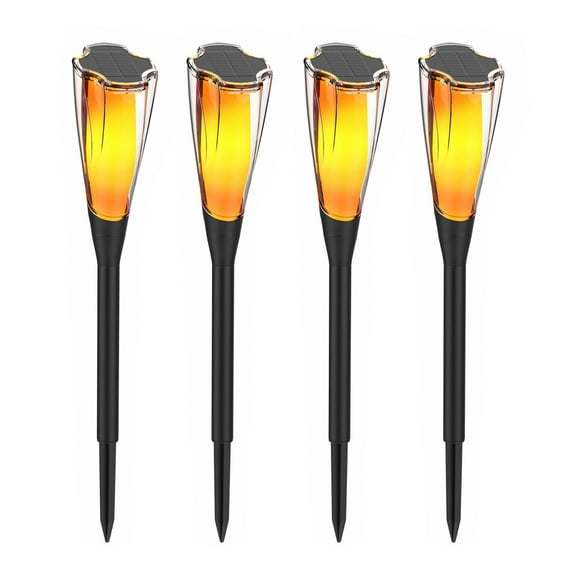 Leyfeng Solar Powered Lawn Lamp Outdoor Pathway Light Landscape Decorative Garden Lights