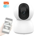 thumbnail image 1 of Leyfeng Tuya WiFi Indoor Monitoring Camera 1080P Intelligent Anti-Theft Camera Wireless Monitor 355-Degree Support Two-Way Talk/Night-Vision/Motion Detection/APP Alarm/Cloud Storage for Home, 1 of 6