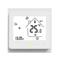 thumbnail image 1 of Leyfeng Tuya ZigBee3.0 Smart Thermostat 5A Weekly Programmable Temperature Controller APP Control Voice Control Compatible with Alexa/ Google Home for Water Floor Heating for Home Offices Villas, 1 of 6