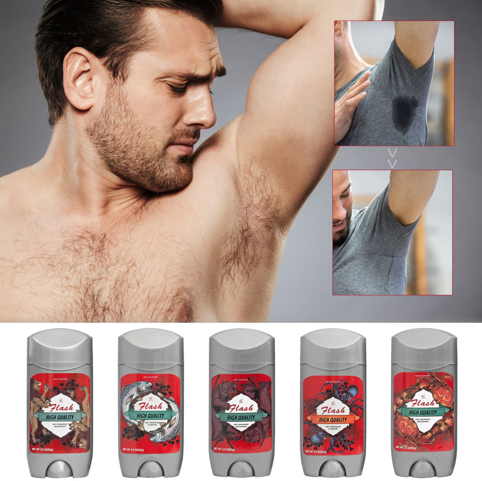 Leylayray Don't Miss! Aluminumfree Deodorant Stick, Solid Deodorant