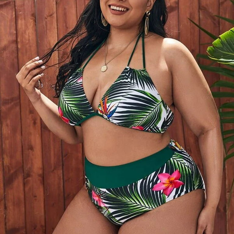 Leylayray Two Piece Women s Sexy Belly Cover Up Solid Color Halter