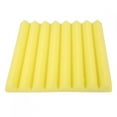 thumbnail image 1 of VIFERR Espuma insonorizada 50 * 50 * 5 cm 6 Piezas Forma de Ranura Triangular Paneles acústicos de Espuma de Estudio Espuma de insonorización(Amarillo), 1 of 8