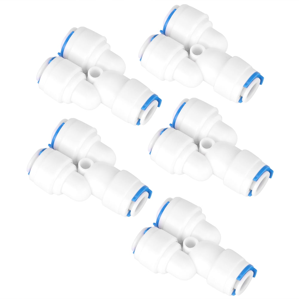 Leylor PE Pipe Connector PE Pipe Connector Joint for Water Purifier Water Filter Pipe Fittings