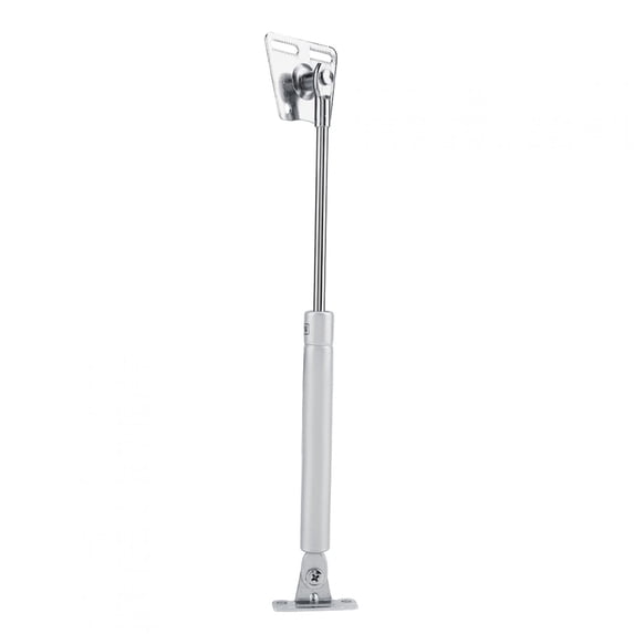 Leylor Soporte neumático de elevación de Puerta de Gas para Puerta, Soporte de Resorte de Gas hidráulico para Cocina, Soporte de bisagra para gabinete Suave(Plata)