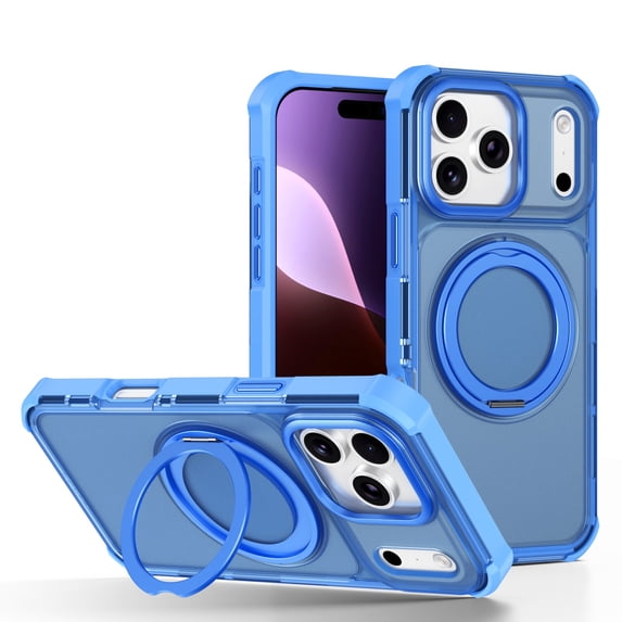Light Rugged Phone Leymi Case for iPhone 18 Pro with Kickstand, Rugged Slim Lightweight ...