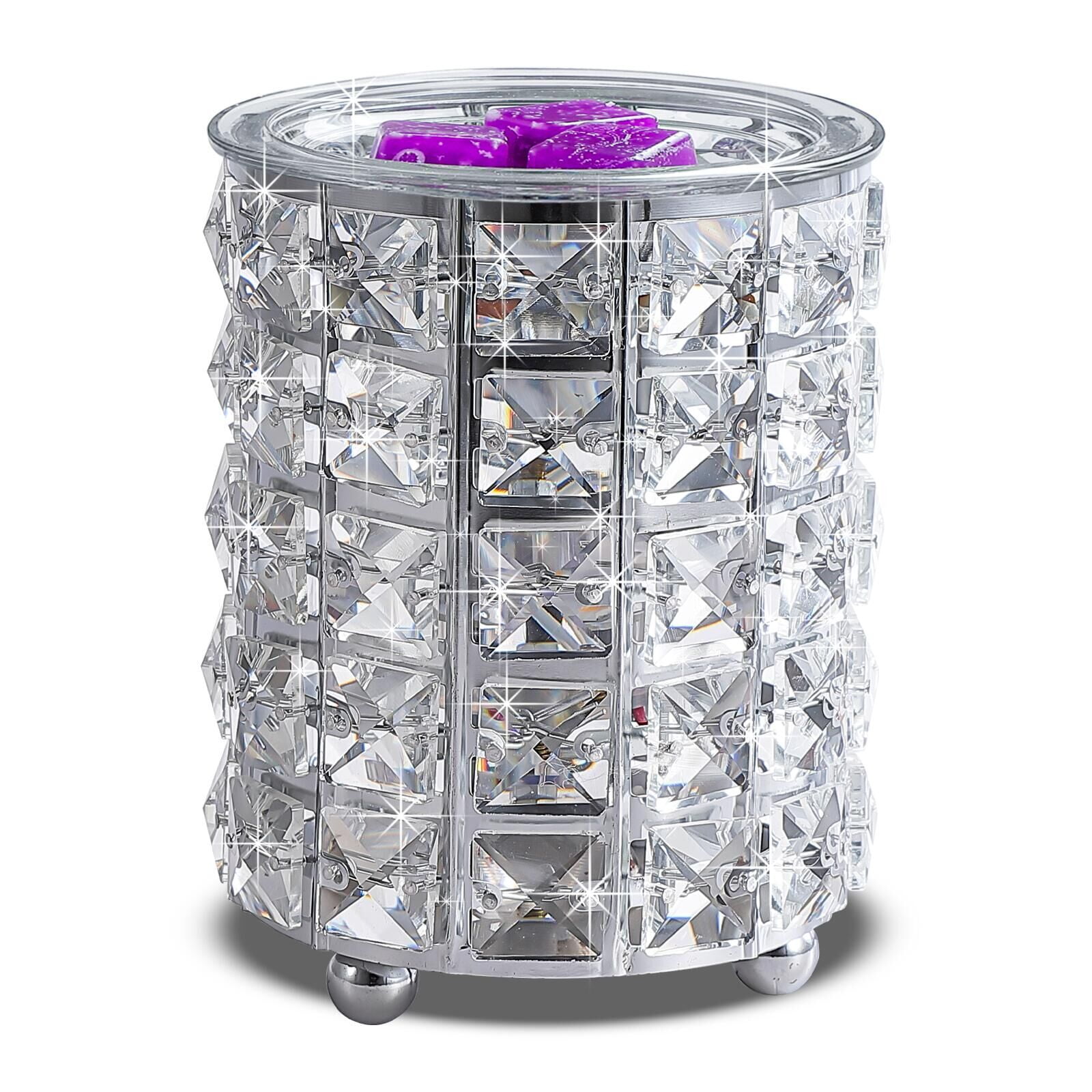 DUOBEIER Iron Crystal Wax Melt Warmer with Dimmable, Metal Electric Fr –  SHANULKA Home Decor