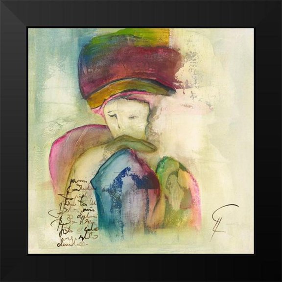 Leys, Gemma 12x12 Black Modern Framed Museum Art Print Titled - Corazon I