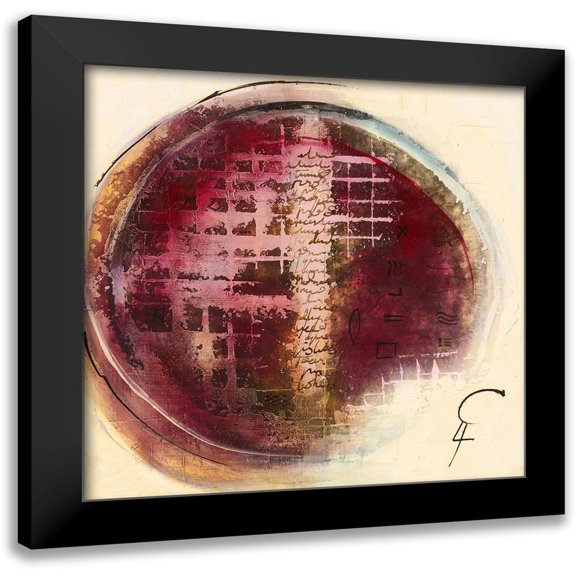 Leys, Gemma 12x12 Black Modern Framed Museum Art Print Titled - El Amor V