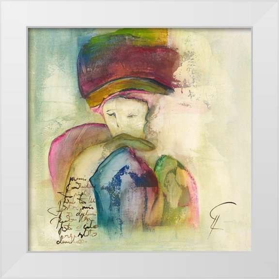 Leys, Gemma 12x12 White Modern Wood Framed Museum Art Print Titled - Corazon I