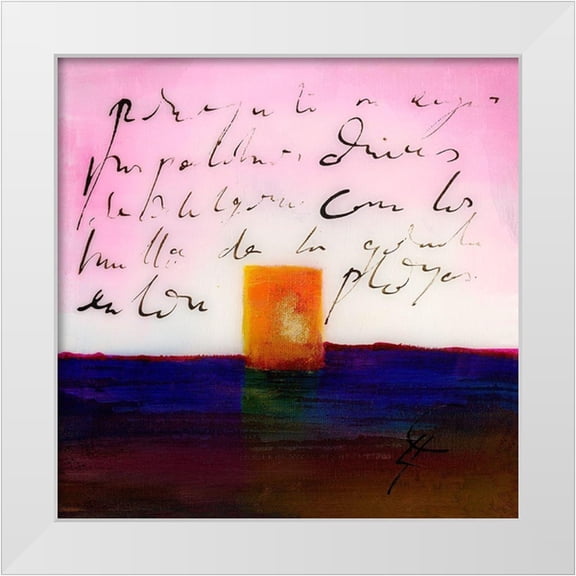 Leys, Gemma 12x12 White Modern Wood Framed Museum Art Print Titled - Oigas