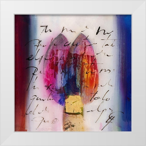 Leys, Gemma 12x12 White Modern Wood Framed Museum Art Print Titled - Tu risa