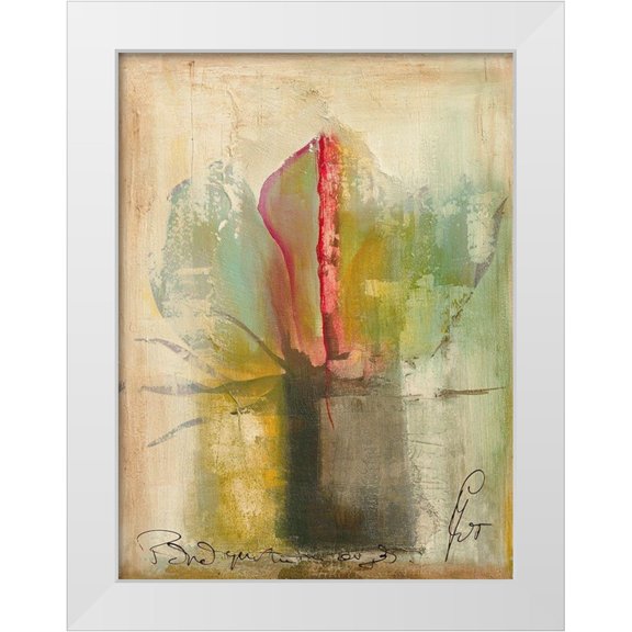 Leys, Gemma 12x14 White Modern Wood Framed Museum Art Print Titled - Me oigas I